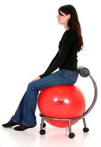 yoga ball chair 