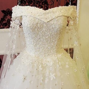 wedding gown